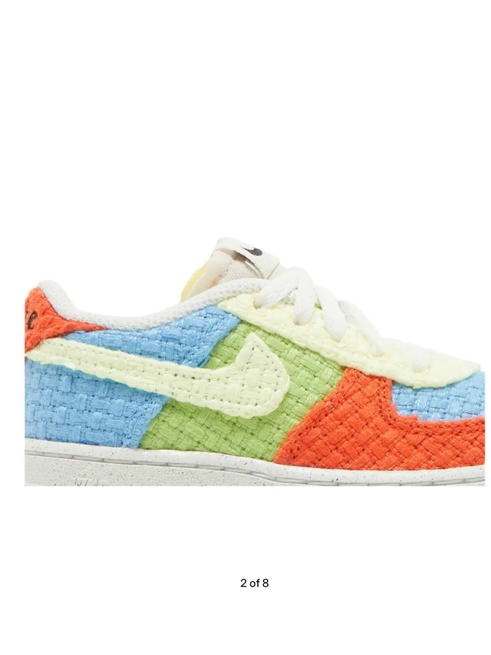 Nike Force 1 Low LV8 Next Nature TD 'Hemp - Multi Sz 11.5C - Picture 2 of 8